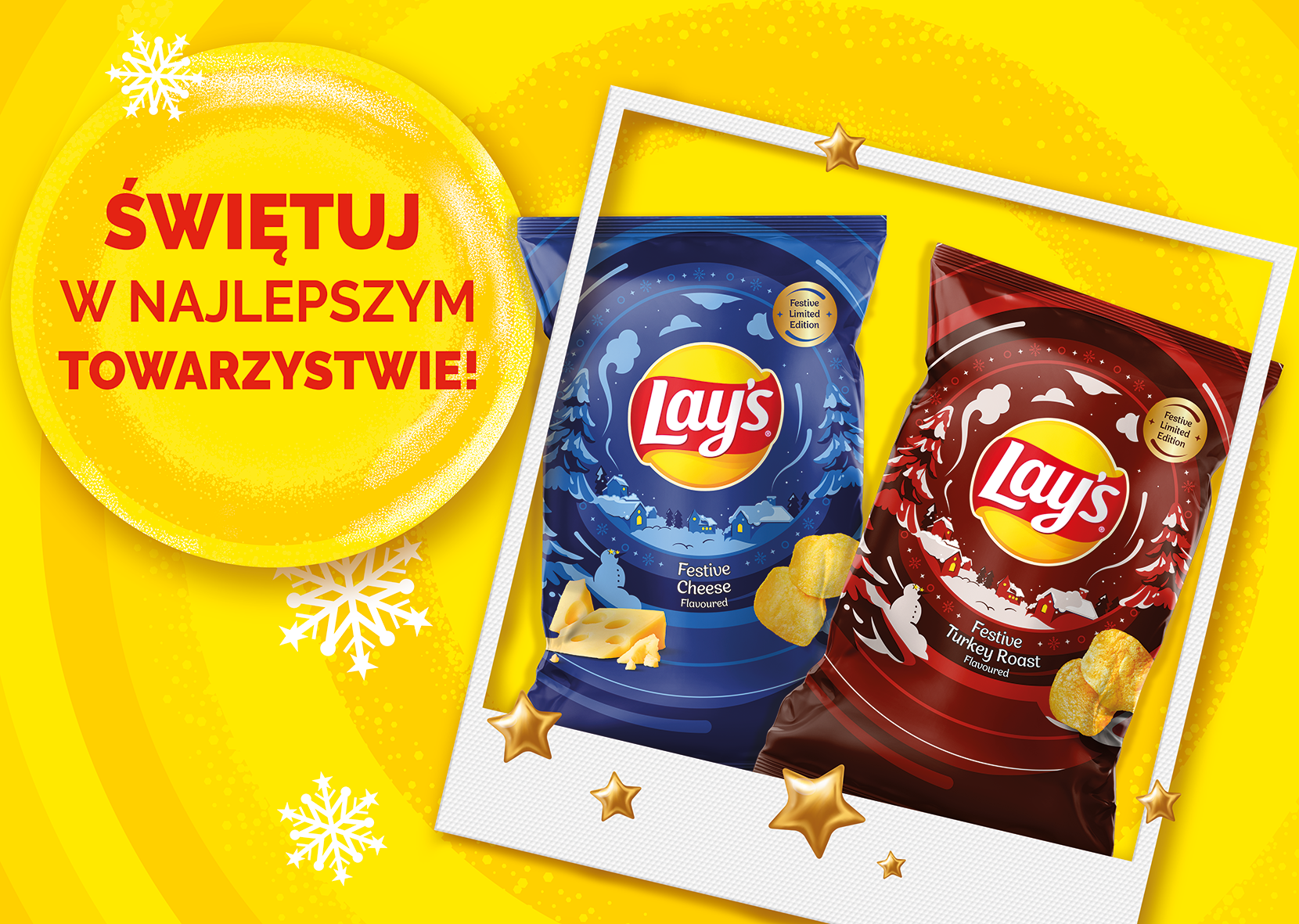 Święta z Lay’s - niespodzianki w paczkomatach, regionalizowane spoty i nowe, limitowane smaki