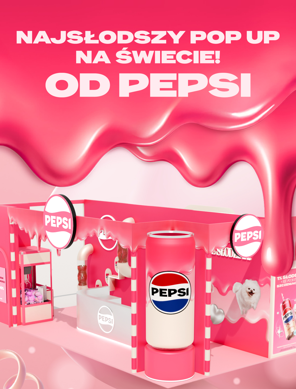 Pepsi Strawberries’n’Cream i Pepsi Cream Soda zawitają do Złotych Tarasów
